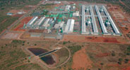 Aerial view of MOZAL site